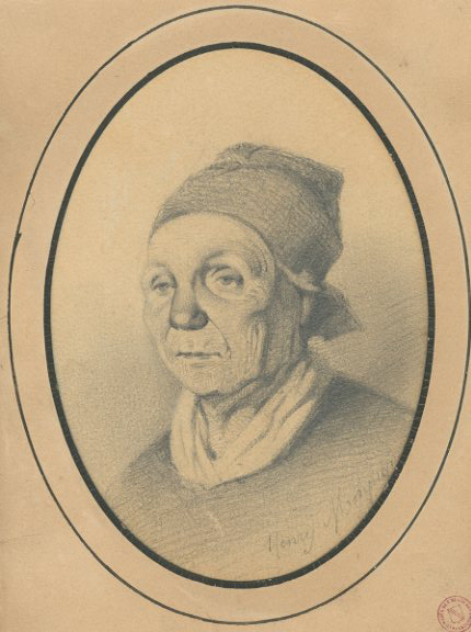 PORTRAIT D'UNE VIEILLE FEMME